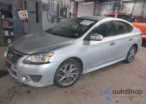 2014 Nissan Sentra Sr z USA, uszkodzony, nr VIN 3N1AB7AP8EY261878